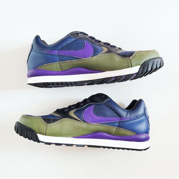 Nike Air Wildwood ACG Midnight Navy Court Purple Sneakers AO3116-400 - Size 8.5 - Picture 6 of 8